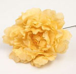 小さな牡丹。フラミンゴの花。マスタード.11cm 3.640€ #504190086MSTZ